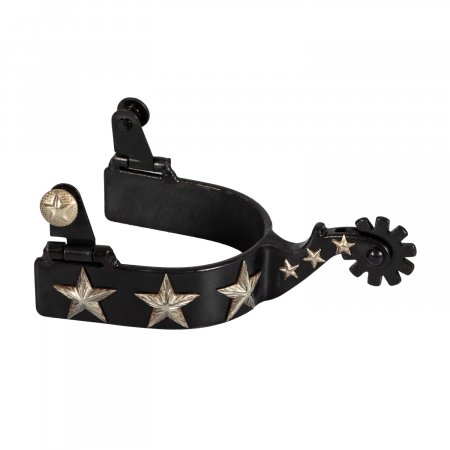 ANTIQUE  SPURS W/STRASS INLAY