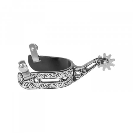 FG REINING SHOW SPURS ENGRAVED TRIM WOMEN