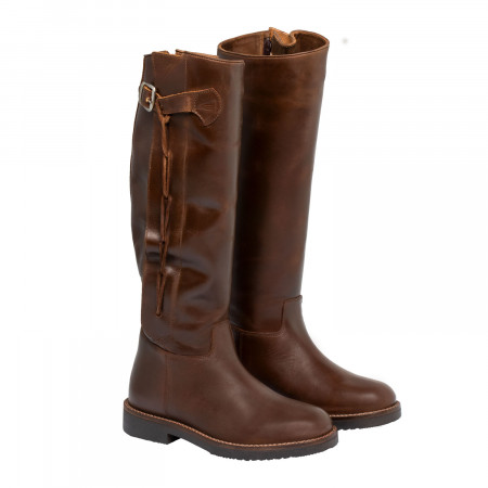 STIVALI UNISEX CON LACCI CALF REGULAR