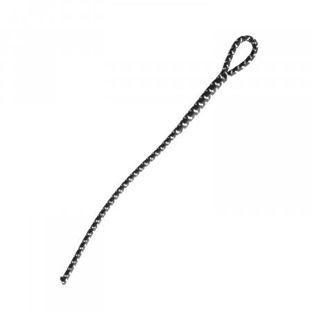 TWO-TONE WHIP WITH SILVER BAND (SET OF 10 PIECES, MIXED COLORS)