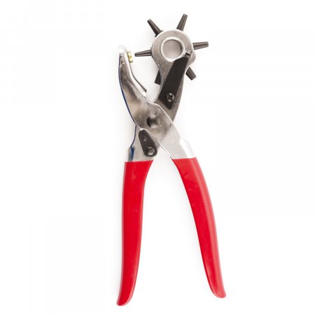 POWERFUL REVOLVING LEATHER PUNCH - 70% LESS POWER NEEDED
