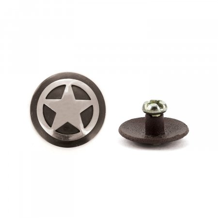 SHORT CONCHO WITH SCREW CHAIN DESIGN
