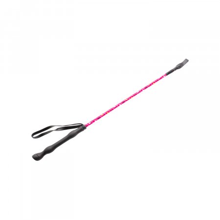 TWO-TONE WHIP WITH SILVER BAND (SET OF 10 PIECES, MIXED COLORS)