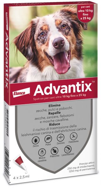 ANTIPARASSITARIO AdTab ARANCIONE >5,5 -  11KG
