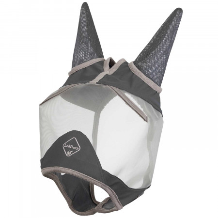Maschera anti mosche in lycra con retina copriorecchie