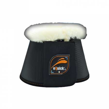 FLEECE WRAPROUND OVER REACH BOOTS WHITE