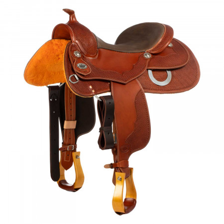 Selle Westwood classic reining big butterfly burgundy